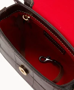 Dooney & Bourke Exotic Leather | Mini Bags^Denison Saddle Bag