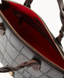 Dooney & Bourke Picnic in the Park | Exotic Leather^Denison Small Heidi Satchel