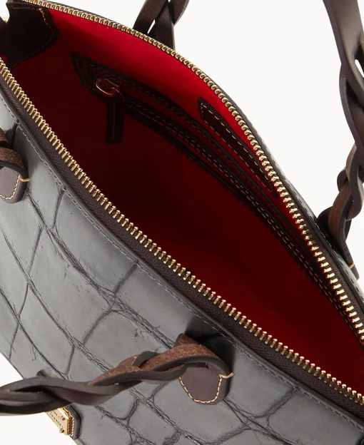 Dooney & Bourke Picnic in the Park | Exotic Leather^Denison Small Heidi Satchel