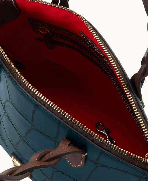 Dooney & Bourke Picnic in the Park | Exotic Leather^Denison Small Heidi Satchel