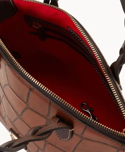 Dooney & Bourke Picnic in the Park | Exotic Leather^Denison Small Heidi Satchel