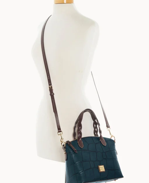Dooney & Bourke Picnic in the Park | Exotic Leather^Denison Small Heidi Satchel