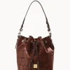 Dooney & Bourke Exotic Leather | Shoulder Bags^Denison Tasha Drawstring