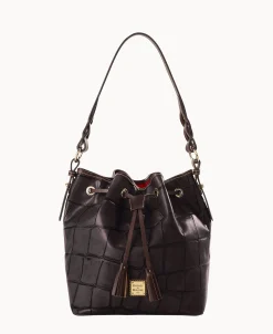 Dooney & Bourke Exotic Leather | Shoulder Bags^Denison Tasha Drawstring