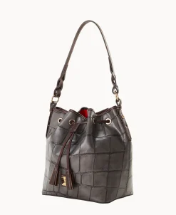 Dooney & Bourke Exotic Leather | Shoulder Bags^Denison Tasha Drawstring