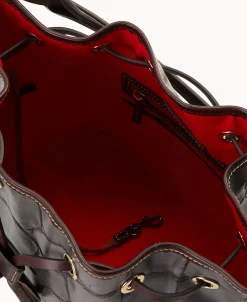 Dooney & Bourke Exotic Leather | Shoulder Bags^Denison Tasha Drawstring