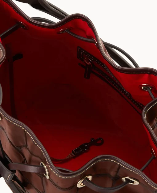 Dooney & Bourke Exotic Leather | Shoulder Bags^Denison Tasha Drawstring