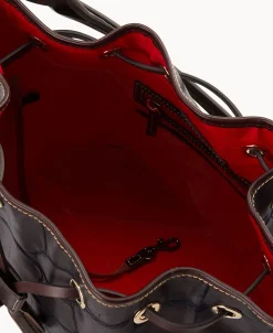 Dooney & Bourke Exotic Leather | Shoulder Bags^Denison Tasha Drawstring