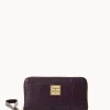 Dooney & Bourke Grab and Go | Wristlets^Denison Zip Around Phone Wristlet