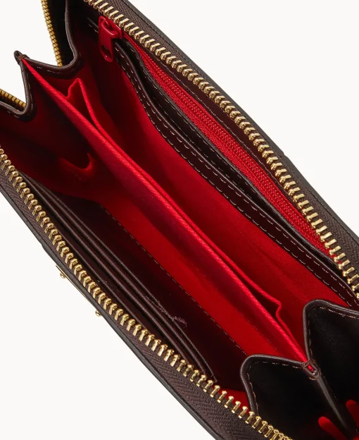 Dooney & Bourke Grab and Go | Wristlets^Denison Zip Around Phone Wristlet