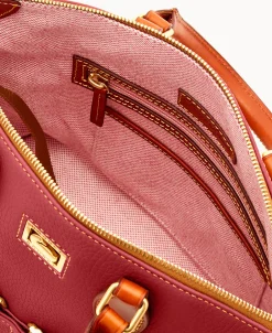 Dooney & Bourke Pebbled Leather | Shoulder Bags^Dillen Double Pocket Satchel