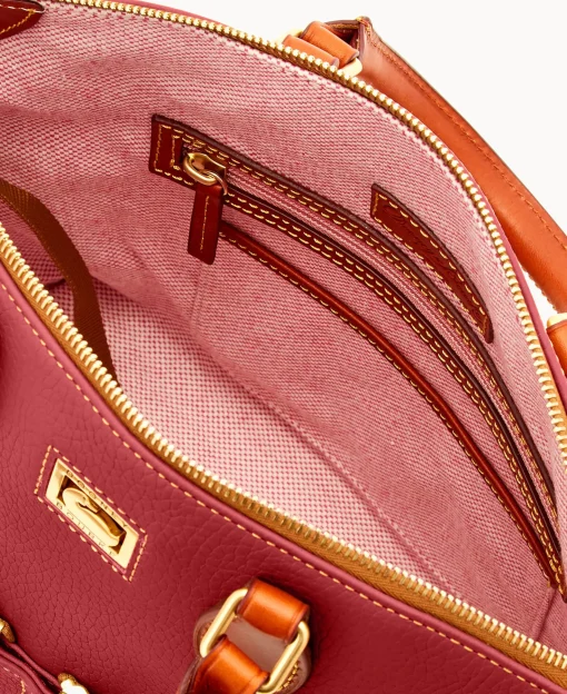 Dooney & Bourke Pebbled Leather | Shoulder Bags^Dillen Double Pocket Satchel