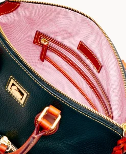 Dooney & Bourke Pebbled Leather | Shoulder Bags^Dillen Double Pocket Satchel