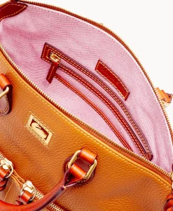 Dooney & Bourke Pebbled Leather | Shoulder Bags^Dillen Double Pocket Satchel