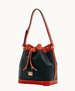 Dooney & Bourke Pebbled Leather | Shoulder Bags^Dillen Drawstring