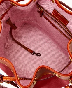 Dooney & Bourke Pebbled Leather | Shoulder Bags^Dillen Drawstring
