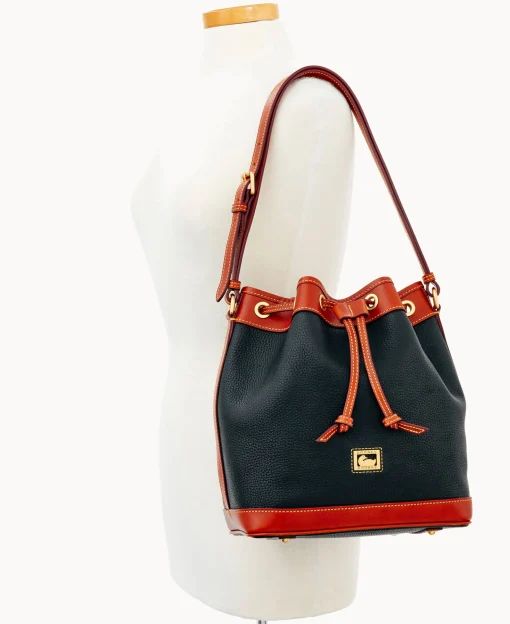 Dooney & Bourke Pebbled Leather | Shoulder Bags^Dillen Drawstring