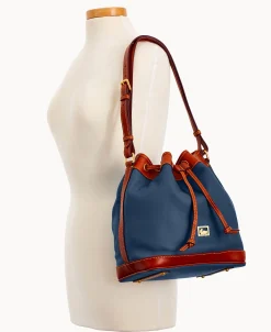 Dooney & Bourke Pebbled Leather | Shoulder Bags^Dillen Drawstring