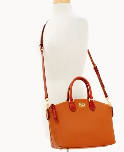 Dooney & Bourke Pebbled Leather | Shoulder Bags^Dillen Satchel