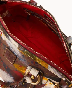 Dooney & Bourke Textured Leather | Shoulder Bags^Florentine Dipinta Medium Mail Satchel