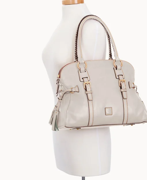 Dooney & Bourke The Florentine Collection | Picnic in the Park^Florentine Domed Buckle Satchel