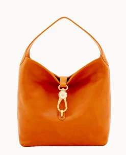 Dooney & Bourke The Florentine Collection | Ready For the Getaway^Florentine Logo Lock Shoulder Bag
