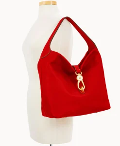 Dooney & Bourke The Florentine Collection | Ready For the Getaway^Florentine Logo Lock Shoulder Bag
