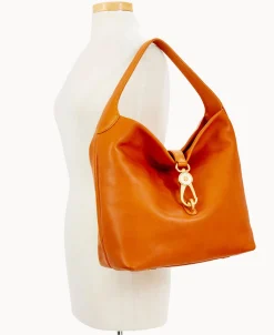 Dooney & Bourke The Florentine Collection | Ready For the Getaway^Florentine Logo Lock Shoulder Bag