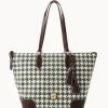 Dooney & Bourke Printed Fabric | Shoulder Bags^Houndstooth Career Tote