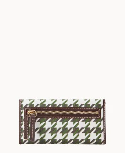 Dooney & Bourke Grab and Go | Clutches^Houndstooth Continental Clutch