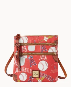 Dooney & Bourke Game Day Ready | Printed Fabric^MLB N S Triple Zip Crossbody