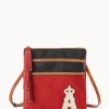 Dooney & Bourke Game Day Ready | Printed Fabric^MLB Triple Zip Crossbody