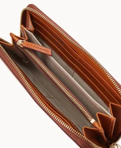 Dooney & Bourke Grab and Go | Wristlets^MLB Large Zip Around Wristlet