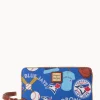Dooney & Bourke Grab and Go | Wristlets^MLB Large Zip Around Wristlet