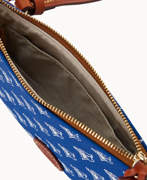 Dooney & Bourke Game Day Ready | Printed Fabric^MLB Top Zip Crossbody