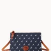 Dooney & Bourke Game Day Ready | Printed Fabric^MLB Top Zip Crossbody