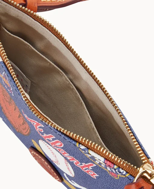 Dooney & Bourke Game Day Ready | Printed Fabric^MLB Top Zip Crossbody