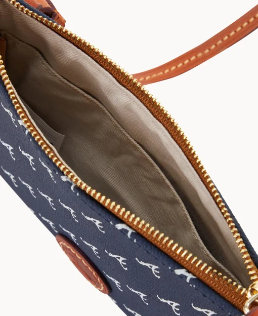 Dooney & Bourke Game Day Ready | Printed Fabric^MLB Top Zip Crossbody