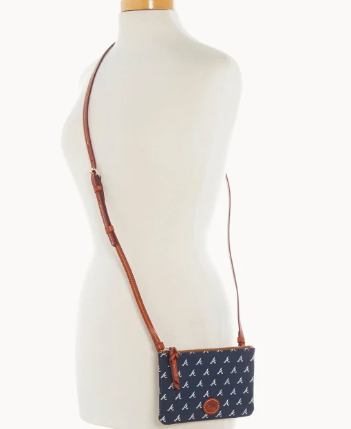 Dooney & Bourke Game Day Ready | Printed Fabric^MLB Top Zip Crossbody