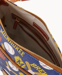 Dooney & Bourke Game Day Ready | Printed Fabric^MLB Crossbody