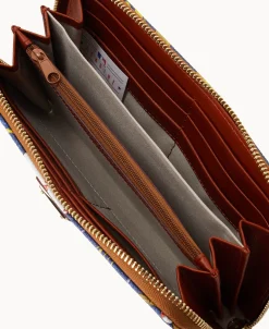 Dooney & Bourke Grab and Go | Wristlets^MLB Large Zip Around Wristlet