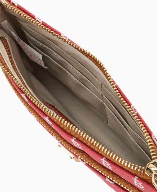 Dooney & Bourke Grab and Go | Wristlets^MLB Double Zip Wristlet