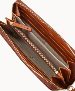 Dooney & Bourke Grab and Go | Wristlets^MLB Large Zip Around Wristlet
