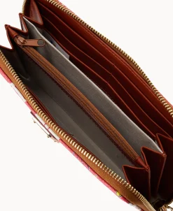 Dooney & Bourke Grab and Go | Wristlets^MLB Large Zip Around Wristlet