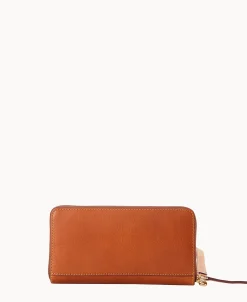 Dooney & Bourke Grab and Go | Wristlets^MLB Large Zip Around Wristlet