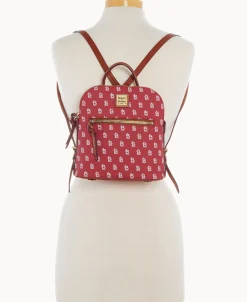 Dooney & Bourke Game Day Ready | Printed Fabric^MLB Small Backpack