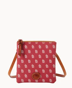 Dooney & Bourke Game Day Ready | Printed Fabric^MLB Small North South Top Zip Crossbody
