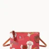 Dooney & Bourke Game Day Ready | Printed Fabric^MLB Top Zip Crossbody