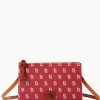 Dooney & Bourke Game Day Ready | Printed Fabric^MLB Top Zip Crossbody