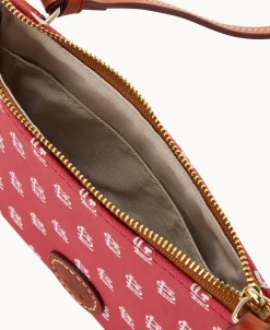 Dooney & Bourke Game Day Ready | Printed Fabric^MLB Top Zip Crossbody
